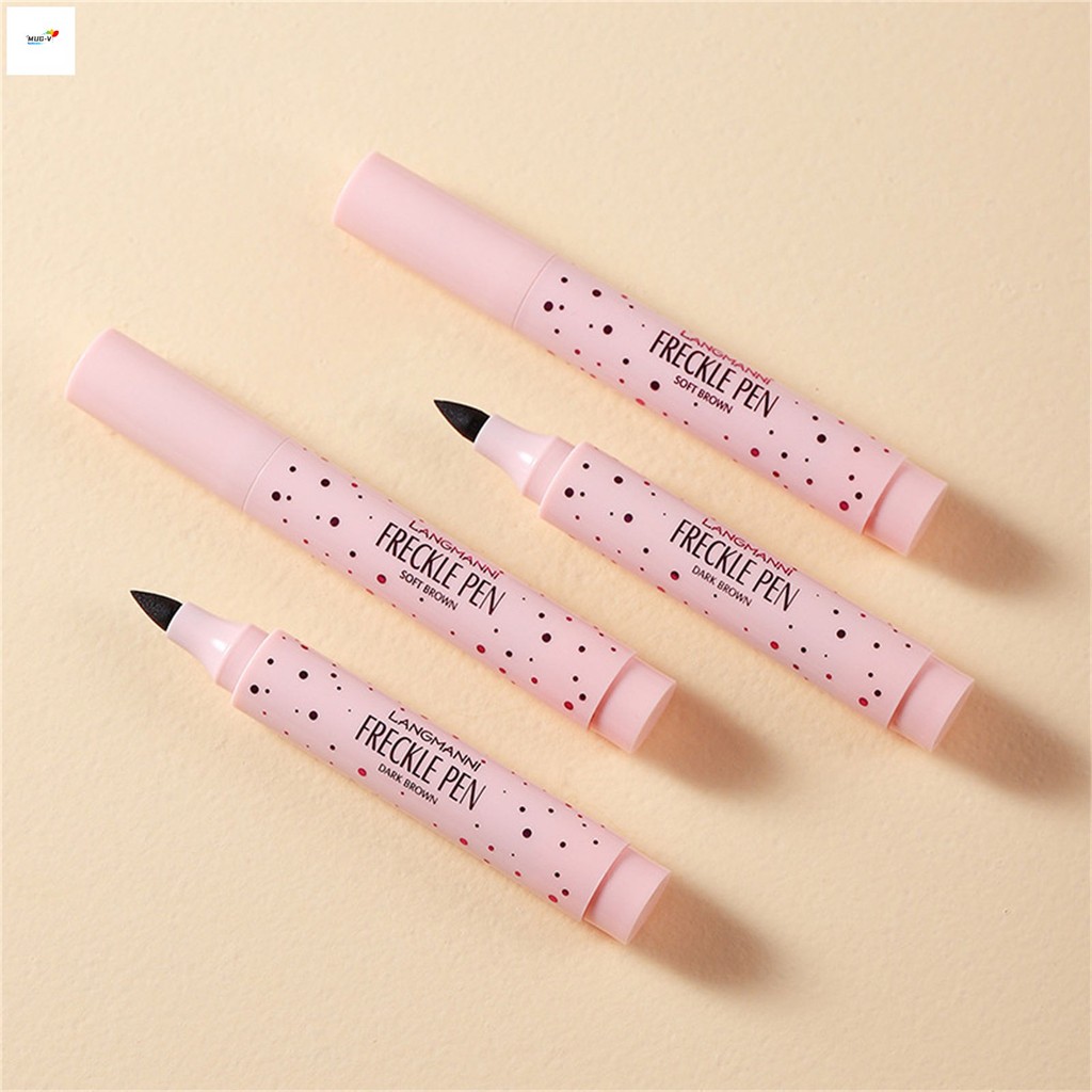 Bút tàn nhang tự nhiên 2.5ml Bàn chải trang điểm thực tế chống nước cho da nhạy cảm