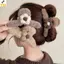 Vintage Kẹp Tóc Hoa cho Bé Gái - Thanh Lịch và Phù Hợp làm Quà Tặng