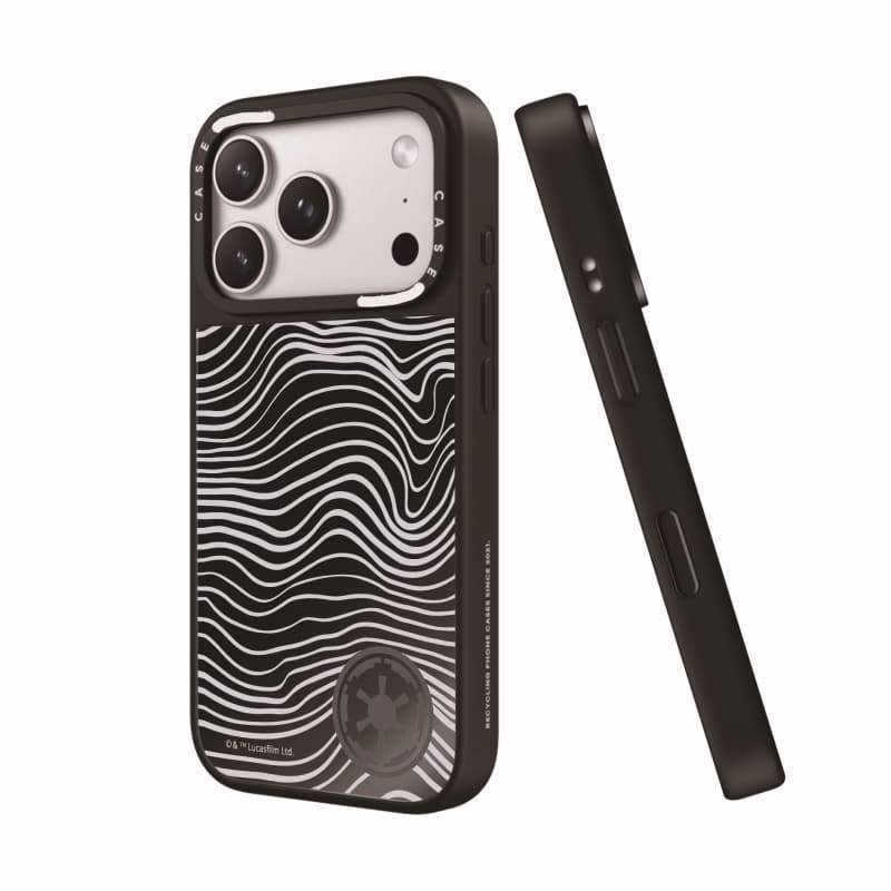 CASECASE X The MandalorianTM Và Grogu Beskar Ingot Ốp Lưng Màu Đen & Bạc Gương Hút Từ Tính IPhone Dành Cho IPhone 17 Air 16 15 14 13 12 Pro Max Plus Ốp Lưng Cứng Có Hộp