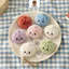 Rytanda Baozi Sang Trọng Móc Khóa Bun Sang Trọng Mặt Dây Chuyền Giả Dễ Thương Mantou Thực Phẩm Bánh Bao Mềm Móc Chìa Khóa Ngộ nghĩnh Trẻ Em Bạn Gái Giáng Sinh Quà Tặng Năm Mới Trang Trí Schoolbag Móc Chìa Khóa Ô Tô