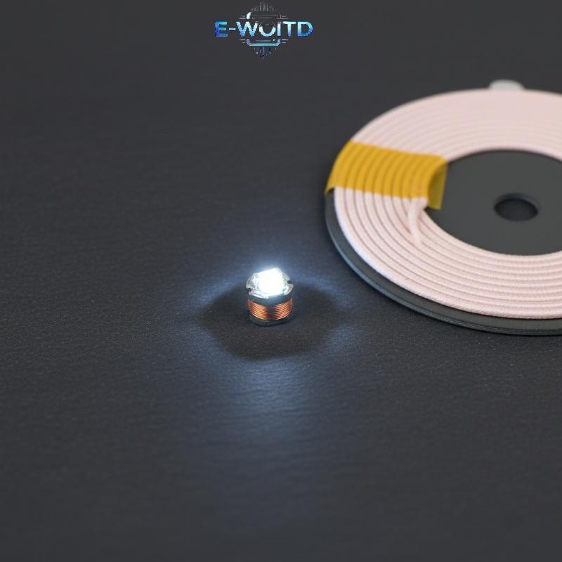 Bộ cuộn dây phát điện không dây cảm ứng E-WOITD TYPE-C 5V cho mô-đun LED Sạc từ xa DIY Chiếu sáng gia đình E-WOITD