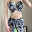 Bộ Ba Mảnh Bikini Phong Cách Mới Giá Trị Cao Phong Cách Phương Tây Ngọt Cay Ngọt Ngào ins Phong Cách Hàn Quốc Chống chói Đi Biển Kỳ Nghỉ Mùa Xuân Nóng