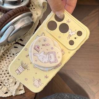 [Sheren] Ốp điện thoại mèo lười ngủ Thích hợp cho i17 16 15 14 13 12 11 pro max Vỏ bảo vệ chống sốc