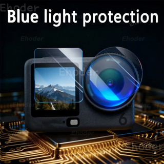 Kính cường lực một lần nhấp cho DJI Osmo Action 6 4 5Pro Tấm bảo vệ màn hình HD dễ dàng cho DJIOsmo Action6 Action5Pro Action4 Action3 Gimbal Bảo vệ ống kính máy ảnh