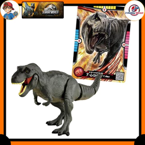 TAKARA TOMY Ania Jurassic World T-Rex (Rebirth of the Earth Ver.) Animal Dinosaur Toy for Ages 3 and Up