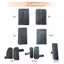Btsg Nắp USB Cắm Cao Su Thu Nhỏ Cho 600D 40D 1100D 5D 70D 6D 7D Camera Video Ra Cổng Bao Chống Bụi Cắm