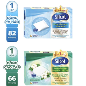 Bông tẩy trang Silcot 82 miếng