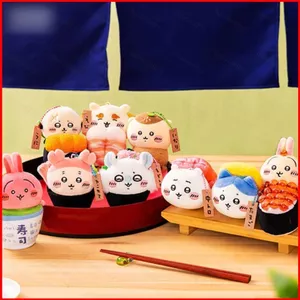BH2 Dễ Thương Chiikawa Nhật Bản sushi series Sang Trọng Mặt Dây Chuyền Quà Tặng Cho Bạn Gái Ba Lô Trang Trí Móc Khóa HB2