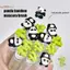TRTR 1 / 2 / 5 Cái Gấu Trúc Dễ Thương Lông Mi Tre Ống Có Pha Lê Lash Mascara Cây Đũa Phép Lông Mày Spoolies Applicators Dụng Cụ Trang Điểm VN