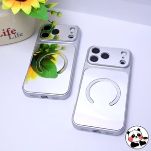 Ốp Điện Thoại Gương Từ Tính Cho Vivo V70 Elite V40 V30 V29 V27 Pro V27E T5X T4 Ultra T3X T2 Pro S50 S30 Pro Mini 5G 4G Vỏ Sạc Không Dây Sang Trọng Vỏ Mềm Đơn Giản Dễ Thương