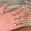 AqToCna Nhiều Màu Sắc Sao Biển Vỏ Ngọc Trai Choker Nelace Dành Cho Nữ Cô Gái Thanh Lịch Nhiều Lớp Xương Đòn Nelace Ngọt Ngào Thẩm Mỹ Trang Sức AqToCna