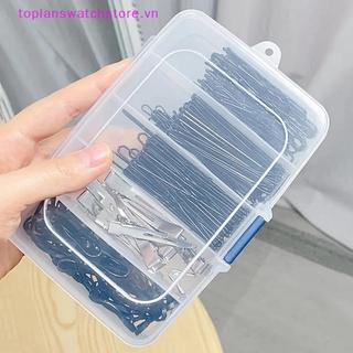 Toplanswatchstore Clear 5 / 6 lưới Kẹp tóc bằng nhựa cầm tay Hộp đựng đồ trang sức Phụ kiện Người tổ chức Đồ dùng du lịch gia đình có chống bụi hợp tác trang điểm VN
