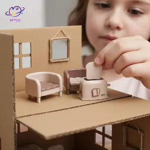 HFTOY Nhà Búp Bê Thiết Bị Nhà Bếp Tỉ Lệ 112 Lò Vi Sóng Thực Tế Nội Thất Mini Trang Trí Nhà Trẻ Em Giả Vờ Chơi Cảnh ~