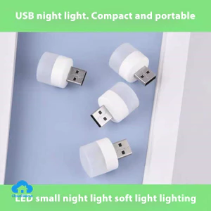 Đèn cắm USB, đèn sạc pin dự phòng cho máy tính, đèn LED bảo vệ mắt, đèn đọc sách, đèn ngủ nhỏ hình tròn.