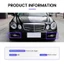 Bộ ốp viền viền Chrome tản nhiệt phía trước ô tô cho - E-Class W211 07-09 A2118851174 A2118851274