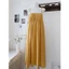 Đầm maxi 2 dây, váy dài linen xếp li ngực dáng suông đi chơi, du lịch đi biển MyaHouse