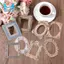 180 Chiếc Sổ Lưu Niệm Khung Cửa Sổ Vintage Khung Sổ Lưu Niệm Giấy Trang Trí Retro Ảnh Biên Giới Giấy