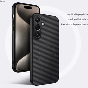 Ốp Chống Sốc Cho Samsung Galaxy A55 A35 A15 A05 A05s 5G 4G Luxury Matte Case Vỏ Sạc Không Dây Kinh Doanh