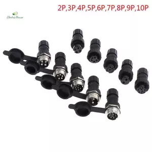 QL16 Phích cắm hàng không chống nước 2 / 3 / 4 / 5 / 6 / 7 / 8 / 9 / 10pin hàn đầu nối soet mới