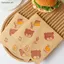100 Cái Bánh Sandwich Bọc Giấy Sáp Thực Phẩm Hamburger Khoai Tây Chiên Bánh Mì Nướng Dầu Giấy Gói Phụ Kiện Nướng Bánh [VN]