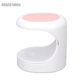 Rosestoree Rosestoree Sơn Móng Tay Nhẹ Di Động Máy Sấy Đèn Nguồn Đôi Có Cáp USB Dành Cho Người Mới Bắt Đầu Tại Nhà