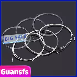 Guansfs Đàn Guitar Cổ Điển 6 Dây SC12 Nylon Mạ Bạc Bộ Nhạc Cụ Acoustic Siêu Nhẹ