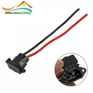 Bộ sạc ổ cắm Khoảng 20CM E Xe đạp điện cho phụ tùng xe máy 48V 36V
