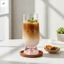 Cốc Nước Thủy Tinh Cao-Borosilicate Thiết Kế Đáy Dày Cho Trà Cà Phê 350ml