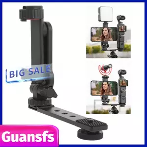Guansfs Guansfs ciciglow Giá đỡ ba chân điện thoại với lỗ vít 1/4 inch Hợp kim nhôm Bộ chuyển đổi điện thoại thông minh Thiết kế chống trượt Giá đỡ mở rộng tế bào cho 3