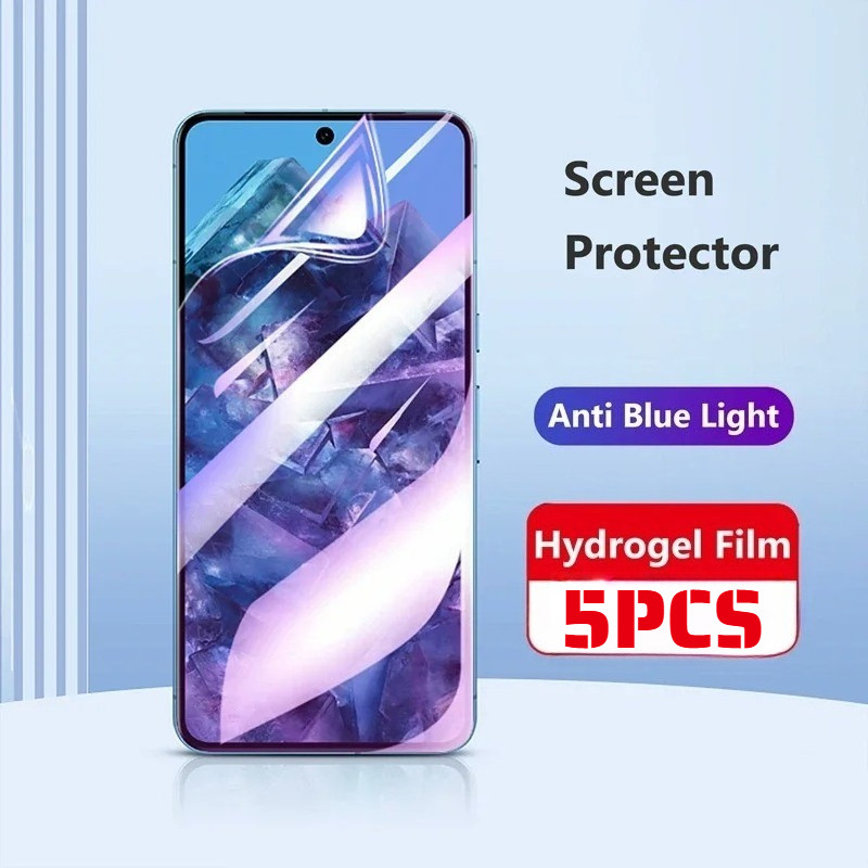 5 Miếng Dán Hydrogel Mềm Chống Gián Điệp Riêng Tư Cho Honor X9d/X9c/X9b/X9a/X9/X8c/X8b/X8a/X8/Smart 5G/4G, Chống Ánh Sáng Xanh, HD Bảo Vệ Màn Hình, Matte Film