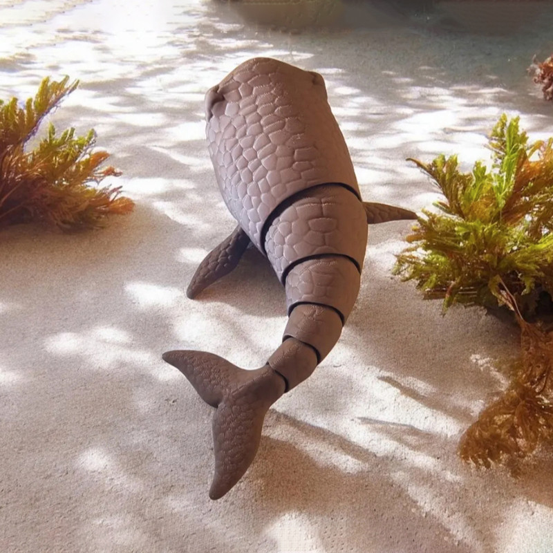 Còn Hàng Nóng Cuero Biển Quái Vật Bloop Đồ Chơi Cá In 3D Sea Eater Đồ Chơi Nghệ Thuật