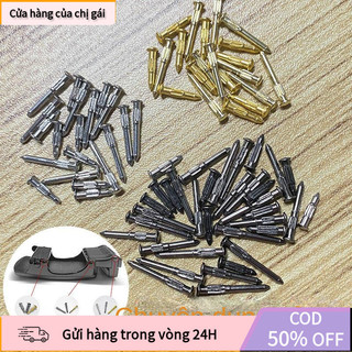 【Hỷ】Khóa Tấm Thắt Lưng Nam – Đầu Khóa Tự Động Kèm Chốt, Vít Gắn, Đinh Tán Phụ Kiện Dây Đai Nam Cao Cấp