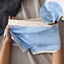 Men's Ribbed Boxer Briefs Soft Breathable Underwear Elastic Waistband