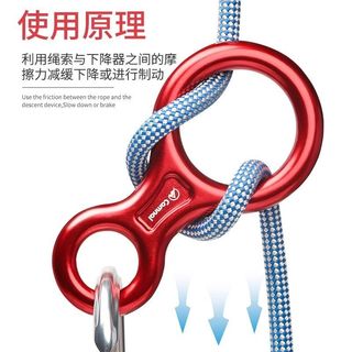 Dây An Toàn Descender Cao Cấp Cho Leo Núi