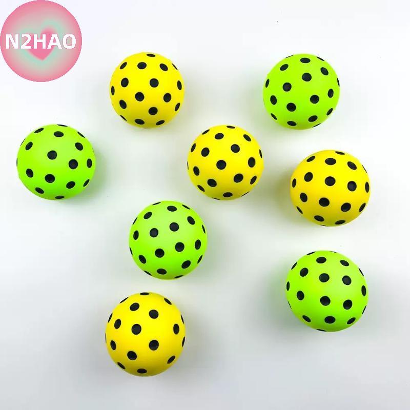 N2HAO 1PC Im Lặng Pickleball Giải Trí Trong Nhà Im Lặng Thực Hành Xốp Chống Nảy Cao Không Làm phiền Người n