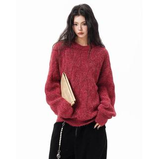 Áo len dệt kim nam phong cách cổ điển kiểu Mỹ, phù hợp unisex