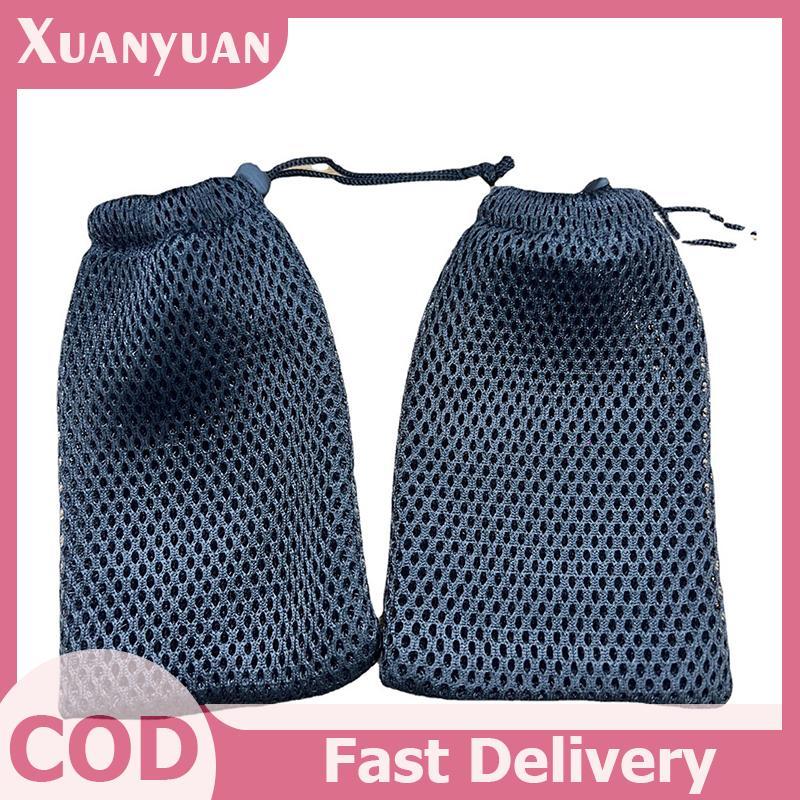 XUAN 3 Cái Nylon Lưới Dây Rút Túi Bảo Quản Túi Du Lịch Đa Năng & Hoạt Động Ngoài Trời Túi Dành Cho Sản Phẩm Kỹ Thuật Số VN