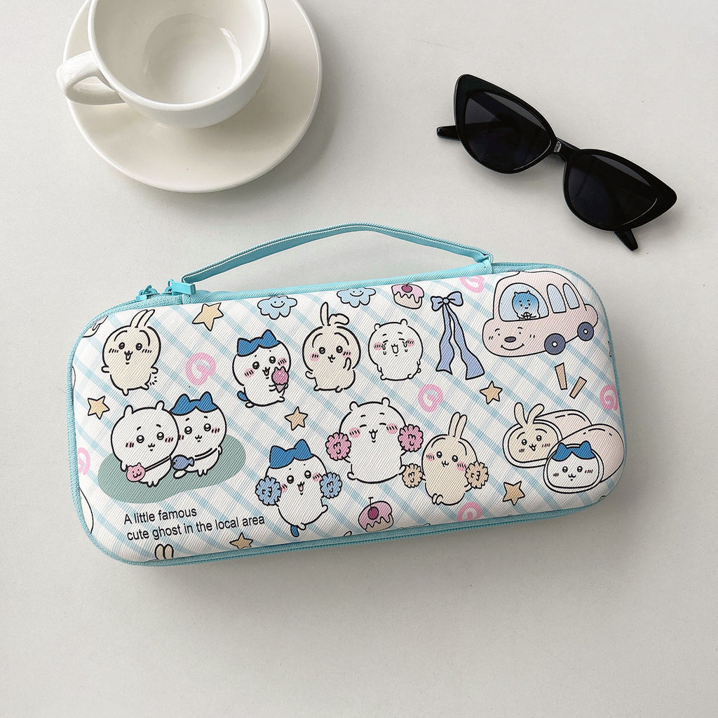 Túi chuyển đổi Pochacco dễ thương cho Nintendo Switch 2 Túi đựng di động 10 hộp mực trò chơi Khe cắm thẻ