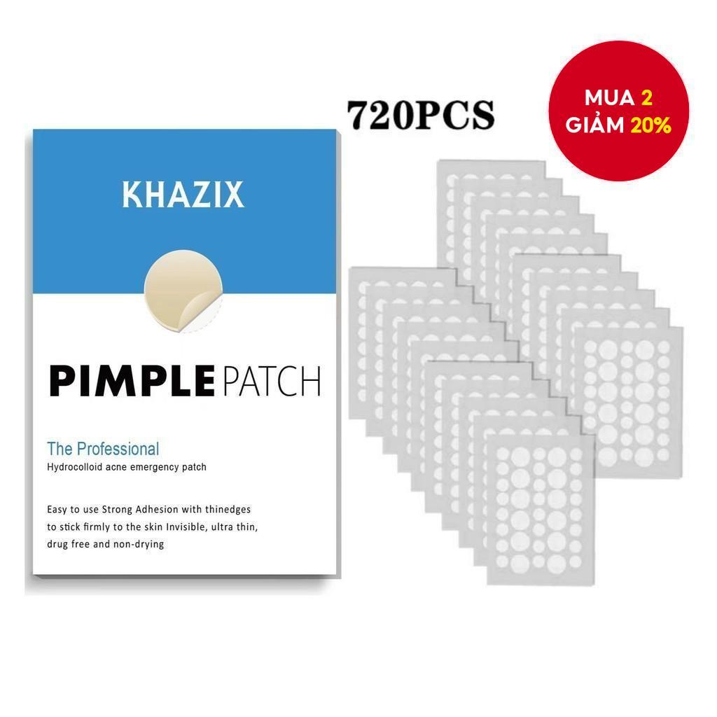 720 / 400 Miếng Hydrogel Acne Patch-Màu trong suốt, Ngâm dầu cây trà, Miếng dán trị mụn Hydrogel, Thích hợp cho mọi loại da, Sản phẩm trị mụn Gel trị mụn không chứa cồn
