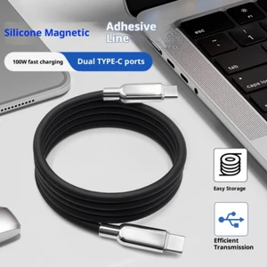 Cáp USB C USB BTM Sạc Nhanh Dây Sạc Từ Tính 100W Cho Điện Thoại Laptop