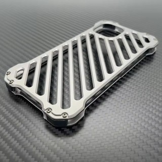 [JLK] Vỏ hợp kim nhôm nhẹ cho iPhone 17 Air 16 15 14 Plus 13 12 Pro Max Vỏ cứng mờ cản rỗng