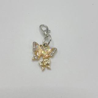 1 Bộ Móc Khóa Chủ Đề Bướm Bạc Vàng Đẹp, Rất Thích Hợp Cho Chìa Khóa, Túi, Chìa Khóa Ô Tô, Ba Lô, Đồ Trang Trí-Quà Tặng Lý Tưởng Của Những Người Yêu Bướm Và Quà Tặng Giáng Sinh