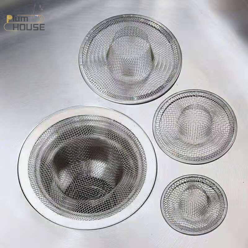 PlumHOUSE 1 Thép Không Gỉ Nhà Bếp Bồn Rửa Nước Lọc Phòng Tắm Thoát Nước Lọc Lưới Tắm Tóc Bắt Nút Chặn Phụ Kiện Nhà Bếp VN