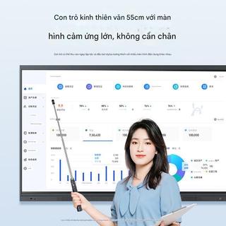 Bút trình chiếu slide powerpoint tích hợp que chỉ bảng laser thuyết trình không dây pin sạc điều khiển từ xa cao cấp