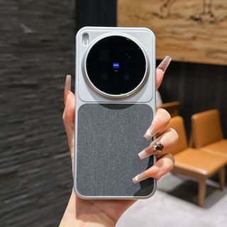 Thích hợp cho X300Pro Vỏ Điện Thoại iQOO13 Lông Vải Lanh Da Từ Tính Ánh Sáng Sang Trọng X200Ultra Vỏ Bảo Vệ Hàng Spot