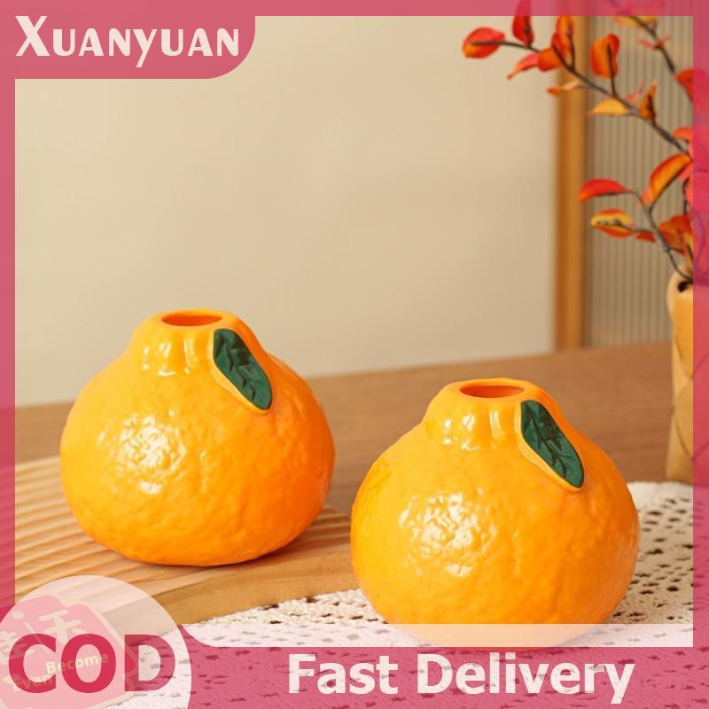 XUAN Cam Hoa Hình Trái Cây Bình Hoa Nhân Dân Bình Nhựa Để Bàn Nghệ Thuật Bình Để Bàn Trang Trí Bunch Centerpieces Trang Trí Nhà VN