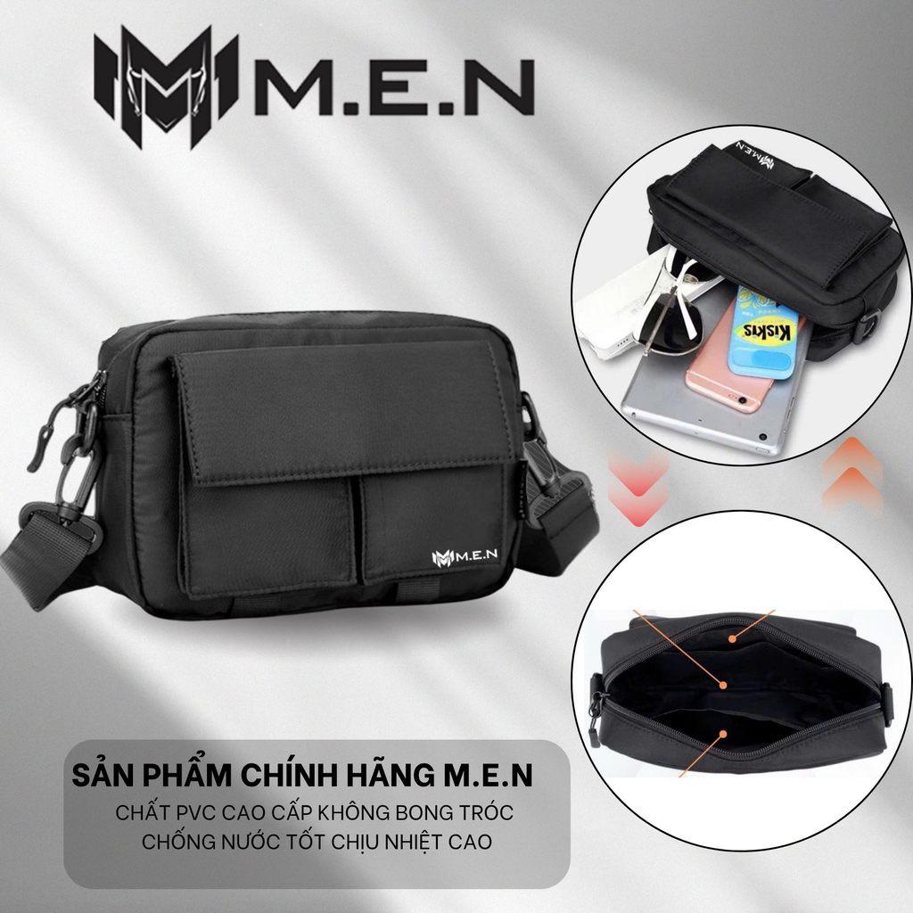 Túi đeo ngực unisex Coolbag men đen ngầu M.Đ [DEAL HOT]