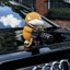 Gatling Psyduck Sang Trọng Búp Bê Sáng Tạo Mái Xe Trang Trí Phía Sau Dễ Thương Nhân Vật Hành Động Đồ Chơi Vịt Trang Trí