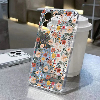 Ốp Cho OPPO A6 A5 Pro A5X 5G OPPO A5 5G Trong Suốt Dễ Thương Nhiều Màu Sắc Hoa Cúc Cây Hoa Hoạt Hình Hoa Chống Sốc Mềm Trong Suốt Silicon Bảo Vệ Camera Vỏ Điện Thoại