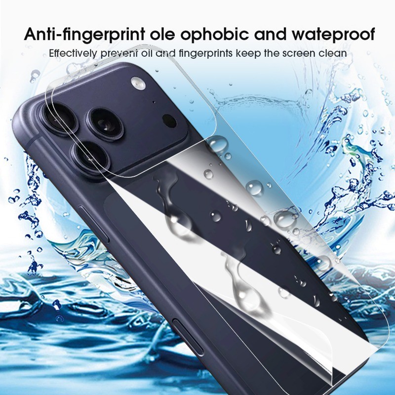 Phim Mặt Sau Thời Trang Cho IPhone 17 Promax - Phim Full Chống Sốc Cho IPhone 17Pro Air - Tấm Bảo Vệ Màn Hình Mặt Sau HD Chống Va Đập